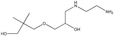 1-(2-Aminoethylamino)-3-(3-hydroxy-2,2-dimethylpropoxy)-2-propanol