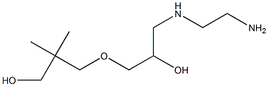  1-(2-Aminoethylamino)-3-(3-hydroxy-2,2-dimethylpropoxy)-2-propanol