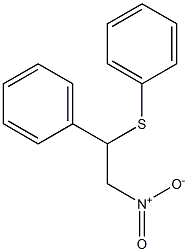 1-Phenyl-1-(phenylthio)-2-nitroethane Structure