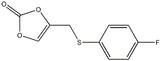 4-[[(4-Fluorophenyl)thio]methyl]-1,3-dioxol-2-one