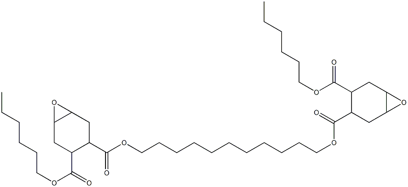 Bis[2-(hexyloxycarbonyl)-4,5-epoxy-1-cyclohexanecarboxylic acid]1,11-undecanediyl ester