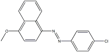 1-[(4-Chlorophenyl)azo]-4-methoxynaphthalene