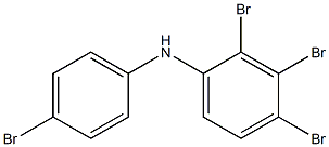 2,3,4-Tribromophenyl 4-bromophenylamine 结构式