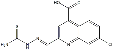 7-Chloro-2-(thiosemicarbazonomethyl)quinoline-4-carboxylic acid