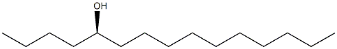(R)-5-ペンタデカノール 化学構造式