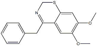 4-Benzyl-6,7-dimethoxy-2H-1,3-benzothiazine