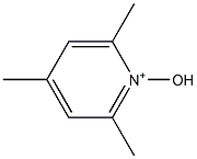 2,4,6-Trimethyl-1-hydroxypyridinium,,结构式