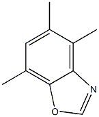 4,5,7-Trimethylbenzoxazole,,结构式