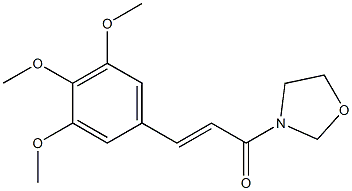 3-(3,4,5-Trimethoxycinnamoyl)oxazolidine