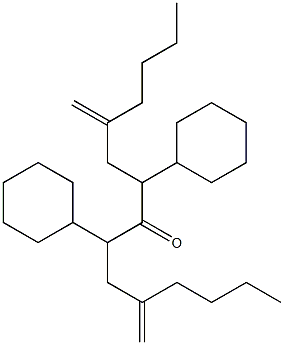 Cyclohexyl(3-methyleneheptyl) ketone Struktur