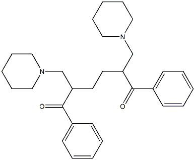 1,6-Diphenyl-2,5-bis(piperidinomethyl)hexane-1,6-dione|