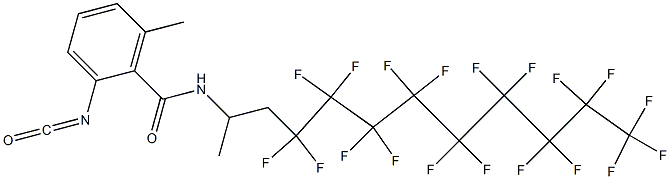 2-Isocyanato-6-methyl-N-[2-(nonadecafluorononyl)-1-methylethyl]benzamide