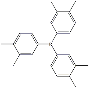 Tris(3,4-dimethylphenyl)phosphine Structure