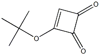 3-(tert-Butyloxy)cyclobuta-3-ene-1,2-dione Structure
