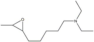 N,N-ジエチル-6-オクテン-1-アミンオキシド 化学構造式