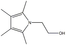 2,3,4,5-Tetramethyl-1H-pyrrole-1-ethanol Structure