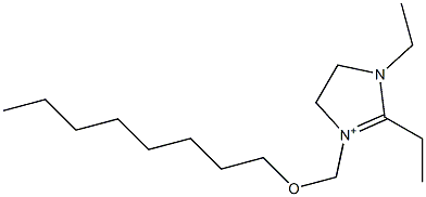 1,2-Diethyl-3-[(octyloxy)methyl]-4,5-dihydro-1H-imidazol-3-ium