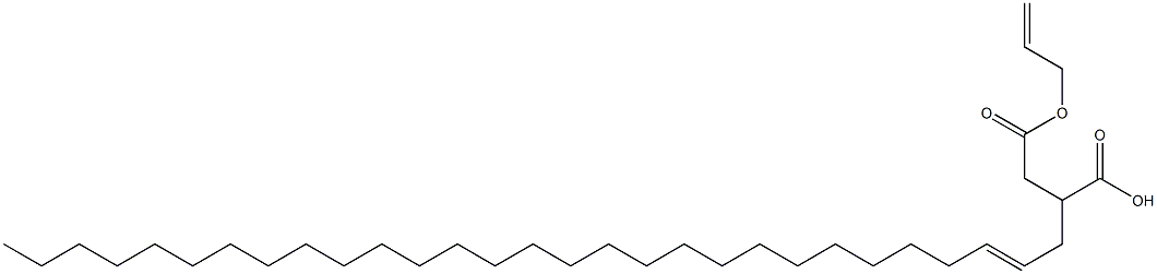 2-(2-Nonacosenyl)succinic acid 1-hydrogen 4-allyl ester Structure