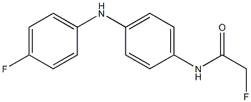 2-Fluoro-4'-(4-fluoroanilino)acetoanilide