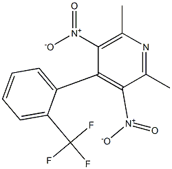 2,6-Dimethyl-3,5-dinitro-4-[2-(trifluoromethyl)phenyl]pyridine