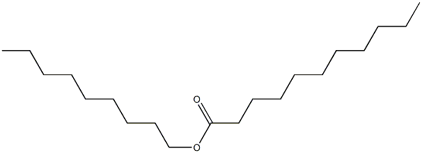 Undecanoic acid nonyl ester Struktur
