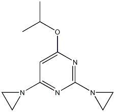 2,4-Bis(1-aziridinyl)-6-isopropoxypyrimidine