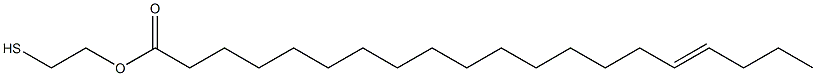 16-Icosenoic acid 2-mercaptoethyl ester,,结构式