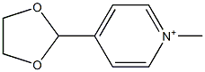  1-Methyl-4-(1,3-dioxolane-2-yl)pyridinium