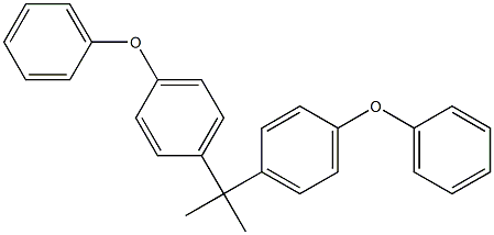 1,1'-(2,2-Propanediyl)bis(4-phenoxybenzene) Structure