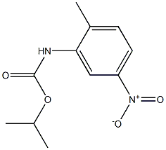 2-Methyl-5-nitrophenylcarbamic acid isopropyl ester,,结构式