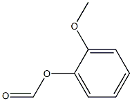 Formic acid 2-methoxyphenyl ester Structure