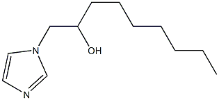 1-(1H-Imidazol-1-ylmethyl)-1-octanol Struktur