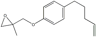 4-(4-Pentenyl)phenyl 2-methylglycidyl ether|