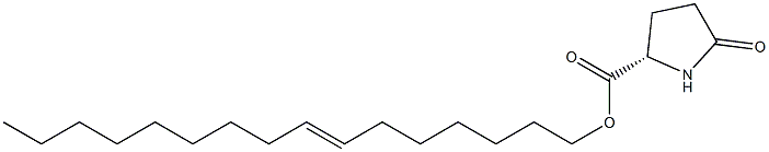 (S)-5-Oxopyrrolidine-2-carboxylic acid 7-hexadecenyl ester Struktur