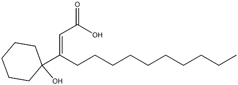 (E)-3-(1-Hydroxycyclohexyl)-2-tridecenoic acid|