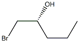[R,(+)]-1-Bromo-2-pentanol Struktur