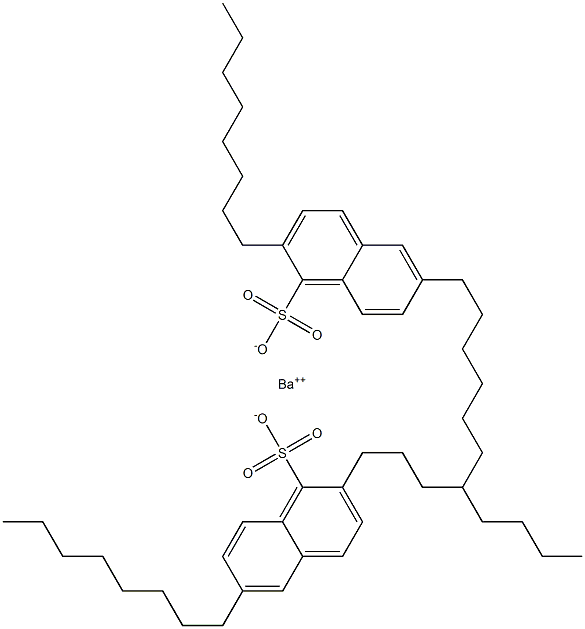  Bis(2,6-dioctyl-1-naphthalenesulfonic acid)barium salt