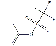 Trifluoromethanesulfonic acid (E)-1-methyl-1-propenyl ester