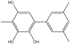 3-Methyl-6-(3,5-dimethylphenyl)benzene-1,2,4-triol