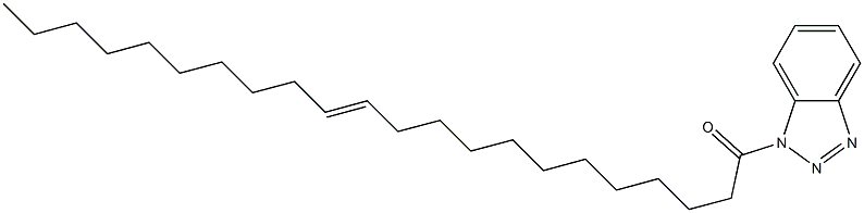 1-(1-Oxo-12-docosenyl)-1H-benzotriazole,,结构式