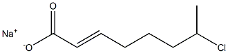 7-Chloro-2-octenoic acid sodium salt