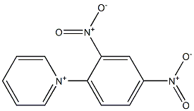 1-(2,4-Dinitrophenyl)pyridinium 结构式