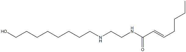 N-[2-[(8-Hydroxyoctyl)amino]ethyl]-2-heptenamide|