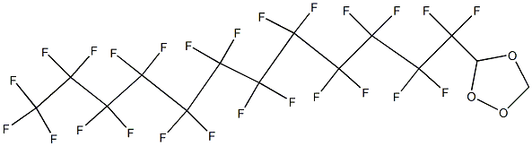 3-(Pentacosafluorododecyl)-1,2,4-trioxolane Structure