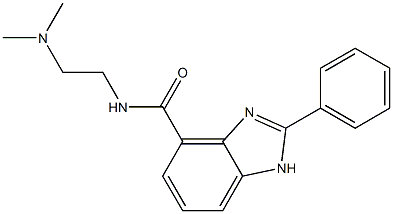 N-[2-(Dimethylamino)ethyl]-2-phenyl-1H-benzimidazole-4-carboxamide