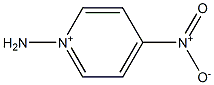 4-Nitro-1-aminopyridinium Structure