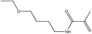 N-(4-Ethoxybutyl)methacrylamide Struktur