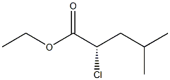 [S,(-)]-2-Chloro-4-methylvaleric acid ethyl ester Struktur