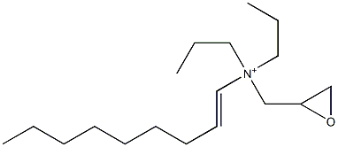  N-(1-Nonenyl)-N,N-dipropyl-2-oxiranemethanaminium