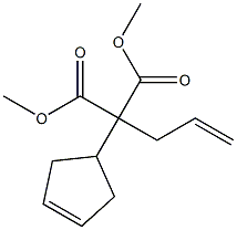 1-(3-Cyclopentenyl)-3-butene-1,1-dicarboxylic acid dimethyl ester